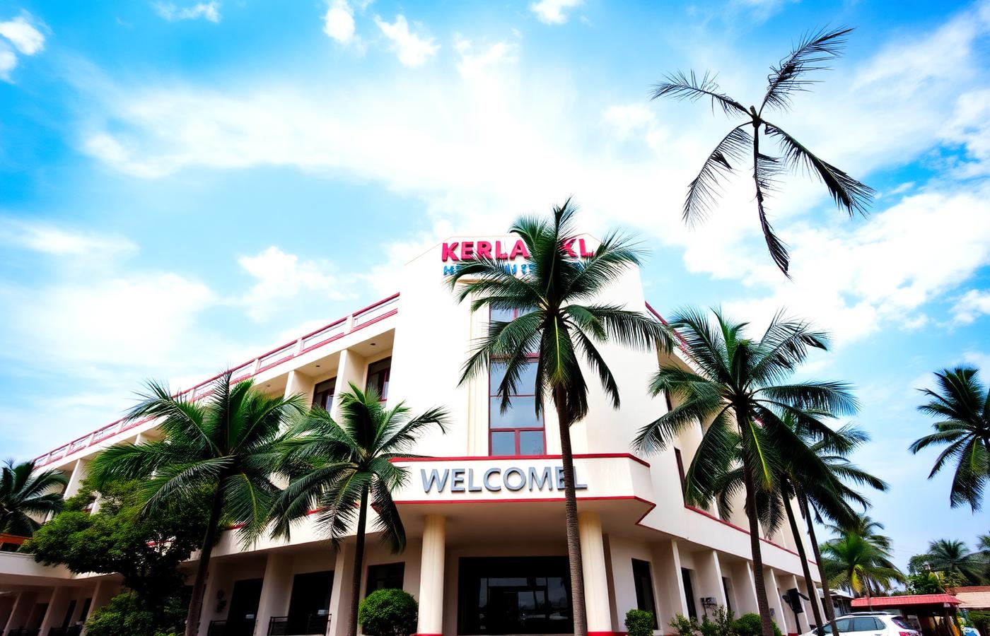 Kerala hospital exterior